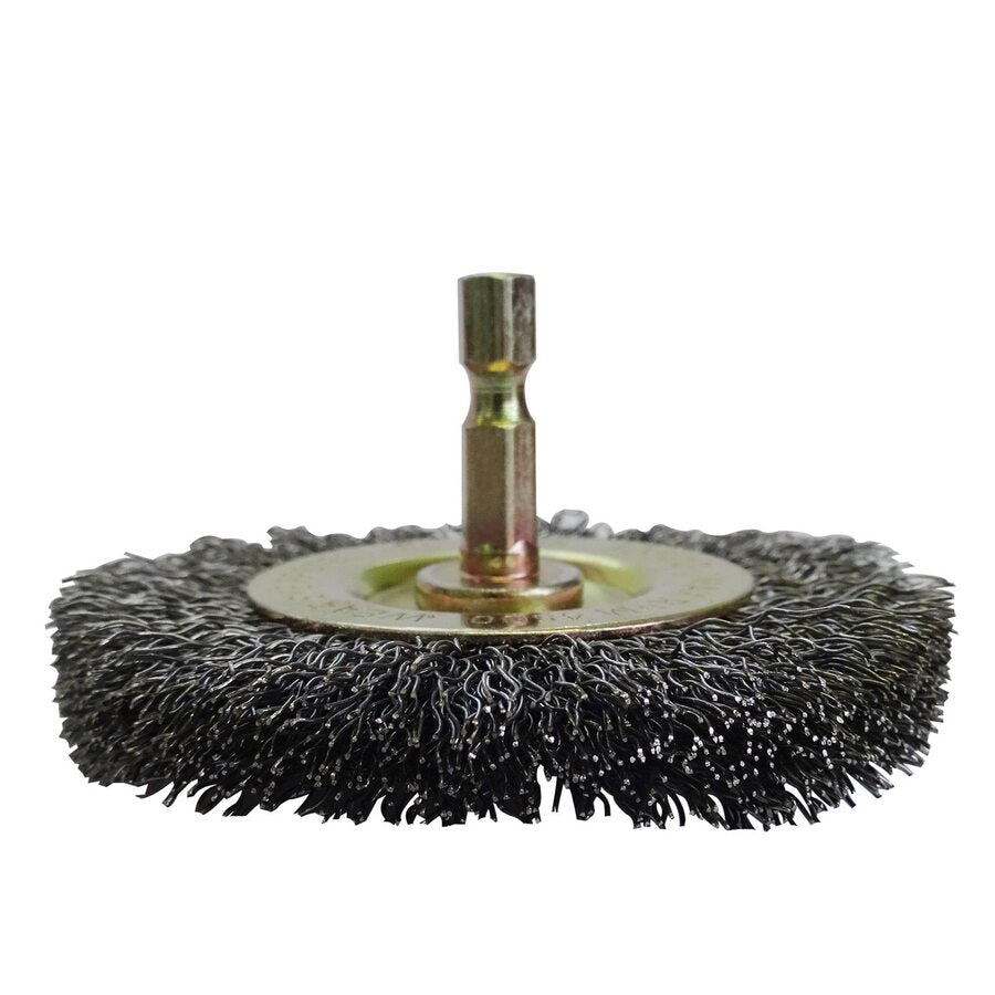 Josco - Brush Wheel CR 75 x 10 - 6.3 Hex Spindle 0.30 | JCW75