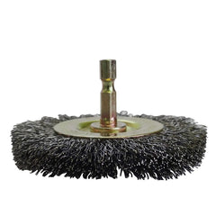 Josco - Brush Wheel CR 75 x 10 - 6.3 Hex Spindle 0.30 | JCW75