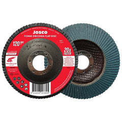 Josco - Flap Disc 115 x 22 - 120G Zirconia | JDZ115120