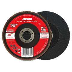 Josco - Flap Disc 127 x 22 - 120G Zirconia | JDZ127120