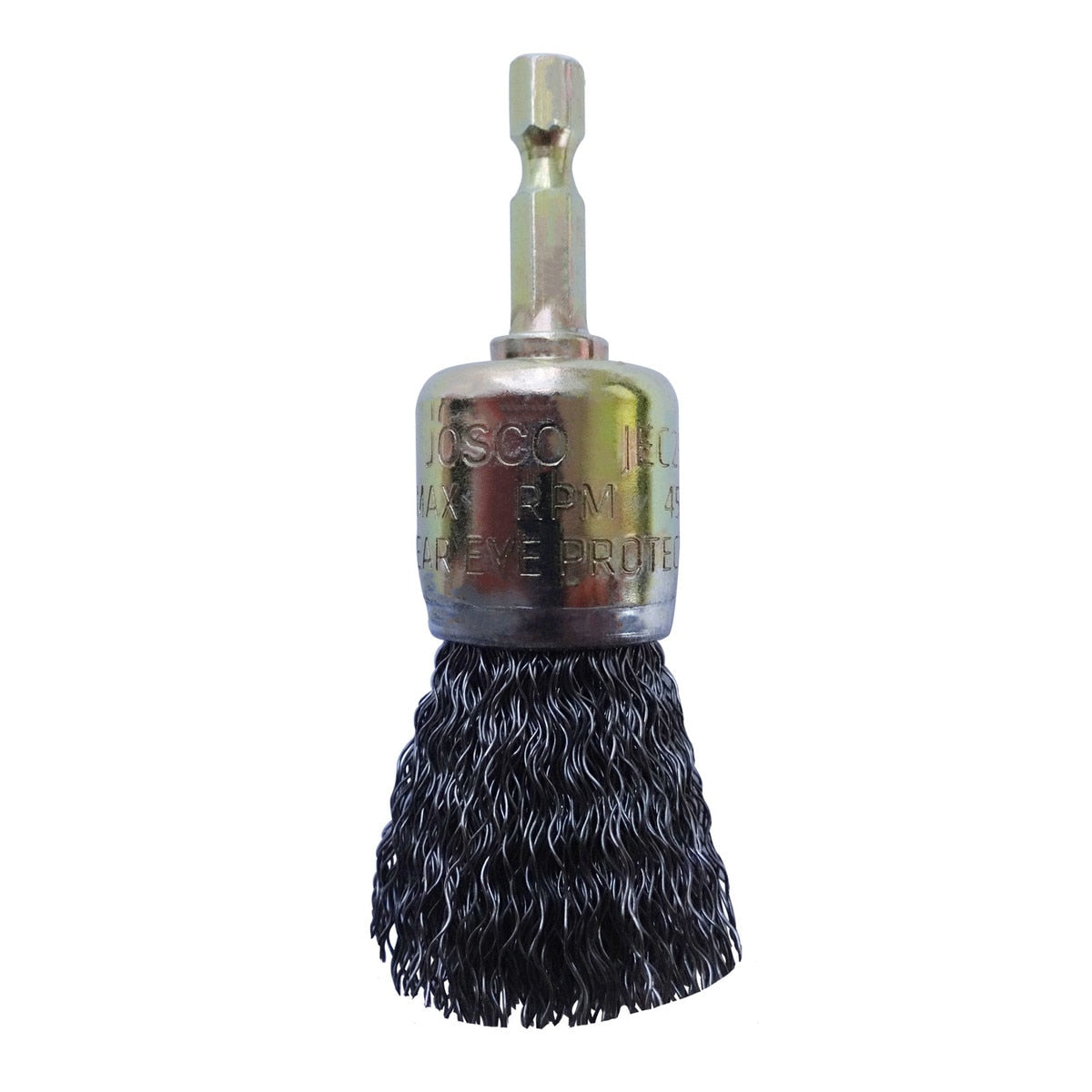 Josco - Brush Cup CR 25 - 6.3 Hex Spindle 0.30 | JEC25