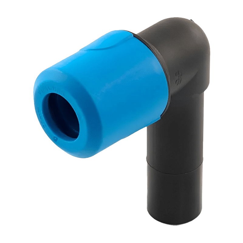 IFS All Plastic Push in Stem Elbow