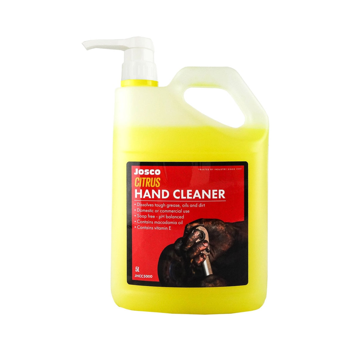 Josco - Hand Cleaner Citrus Smack 5 Litreincludes Pump | JHCC5000