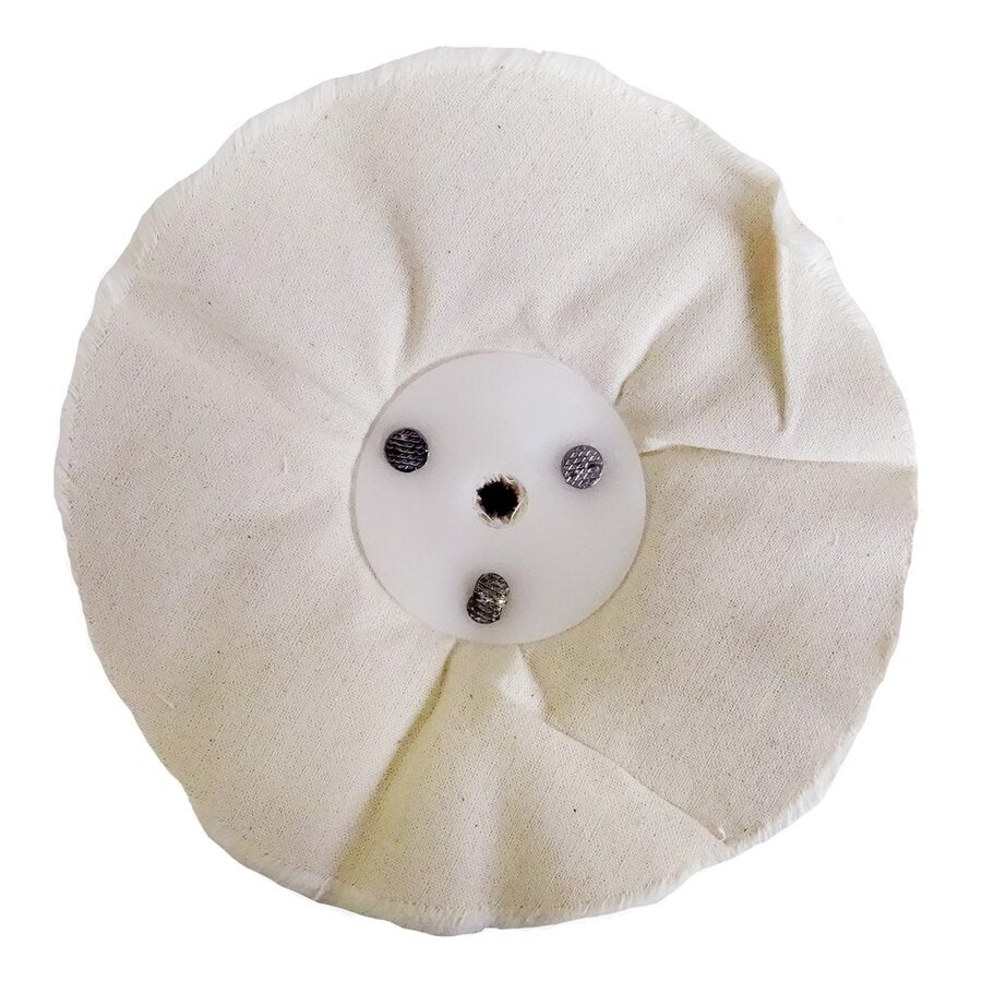 Josco - Polishing Wheel 150 x 60 - 200 Fold Calico Loose Leaf | JLL150200