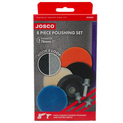 Josco - Polishing Set 76mm 8pc | JP0060