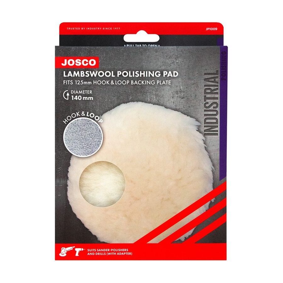 Josco - Lambswool Bonnet 125 Hook and Loop | JP1009