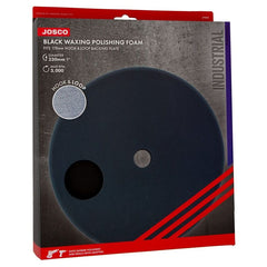 Josco - Polishing Buff Wa x Black Foam 178mm Hook & Loop | JP1041