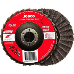 Josco - Poly Flap Disc 125 x 22 Coarse | JPD125C
