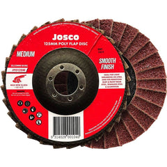 Josco - Poly Flap Disc 125 x 22 Medium | JPD125M