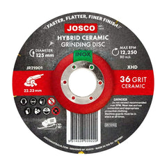 Josco - Grinding Disc Hybrid 125mm 22.23 Ceramic 36g | JR21901