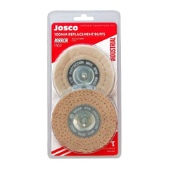 Josco - Polishing Wheel 100 - 2pc Kit 6.3 Hex Spindle | JRPK100