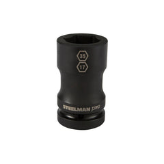 Action 35mm x 17mm 1" Drive Combination Budd Wheel Impact Socket