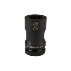 Action 35mm x 17mm 1" Drive Combination Budd Wheel Impact Socket