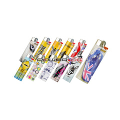 Power DC - Bic Maxi Lighter Theme Sleeved Tray Of 50pcs | JS003SL