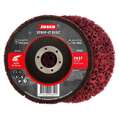 Josco - Strip it Disc 125 x 22.23 Red | JSD125R
