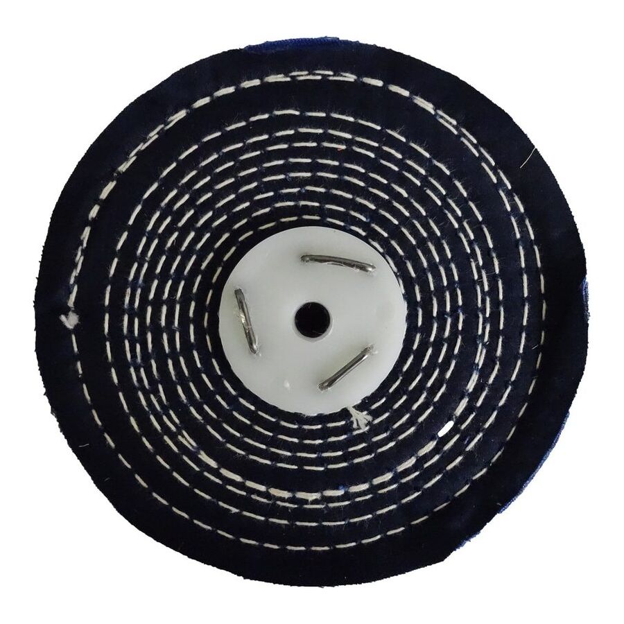 Josco - Polishing Wheel 150 x 25 - 2 Sect Rag Stitched | JST150100
