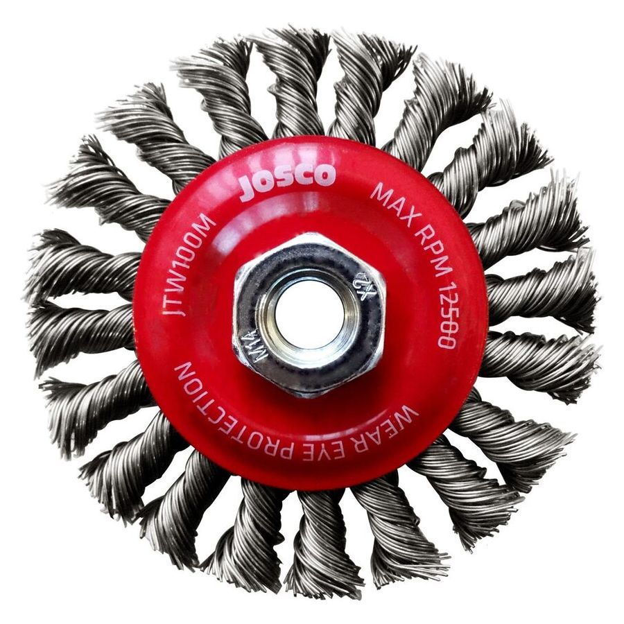Josco - Brush Wheel TK20 - 100 x 1R x MT 0.50 | JTW100M