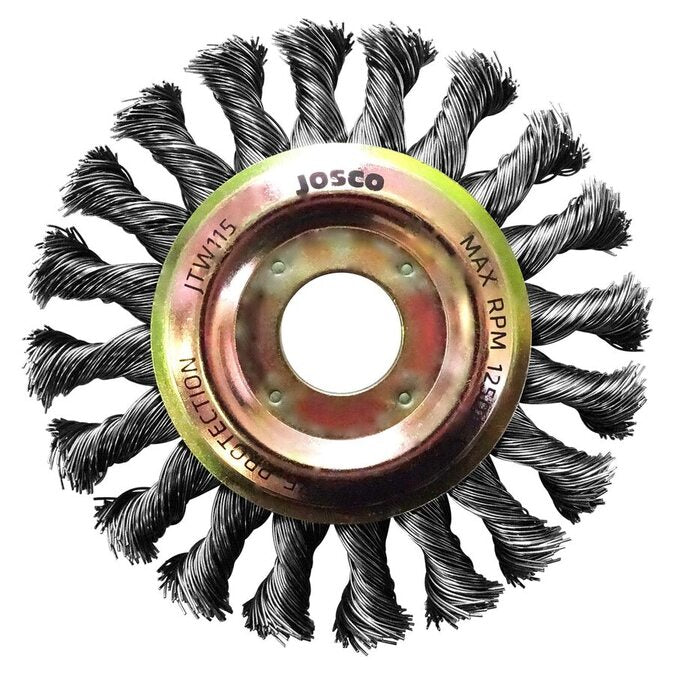Josco - Brush Wheel TK20 - 115 x 1R x 22 - 0.50 | JTW115