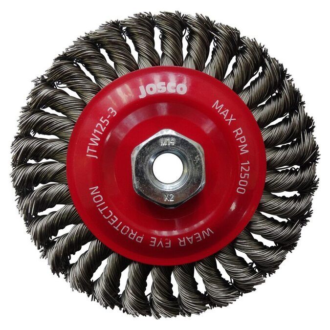 Josco - Brush Wheel TK30 - 125 x 1R x M14 0.50 | JTW1253