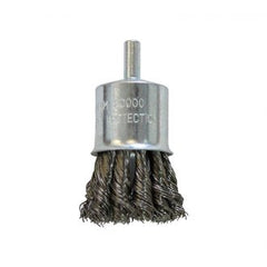 Josco - CC25SS x HD - Brush CR Cup HS 25 - 6.3 Spindle 0.20 Stainless 302 x HD Bulk | 10024