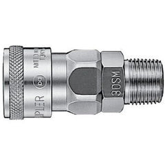 IFS - 3/8" Male Nitto Coupling Bubble Pack | P08-NH-30SM