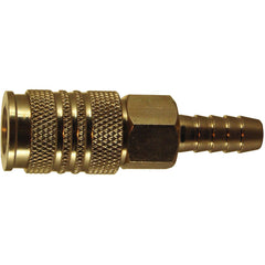 AIP - Quick Release Coupler - Ryco Style 200 Series Hosetail Brass R245 - 1/4" | 30-080-200-004t | 245RCO