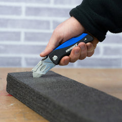 Kincrome - 160mm Folding Utility Knife Lock Back | K060012