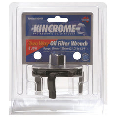 Kincrome - Oil Filter Wrench 2 Way 3 Jaw | K080004
