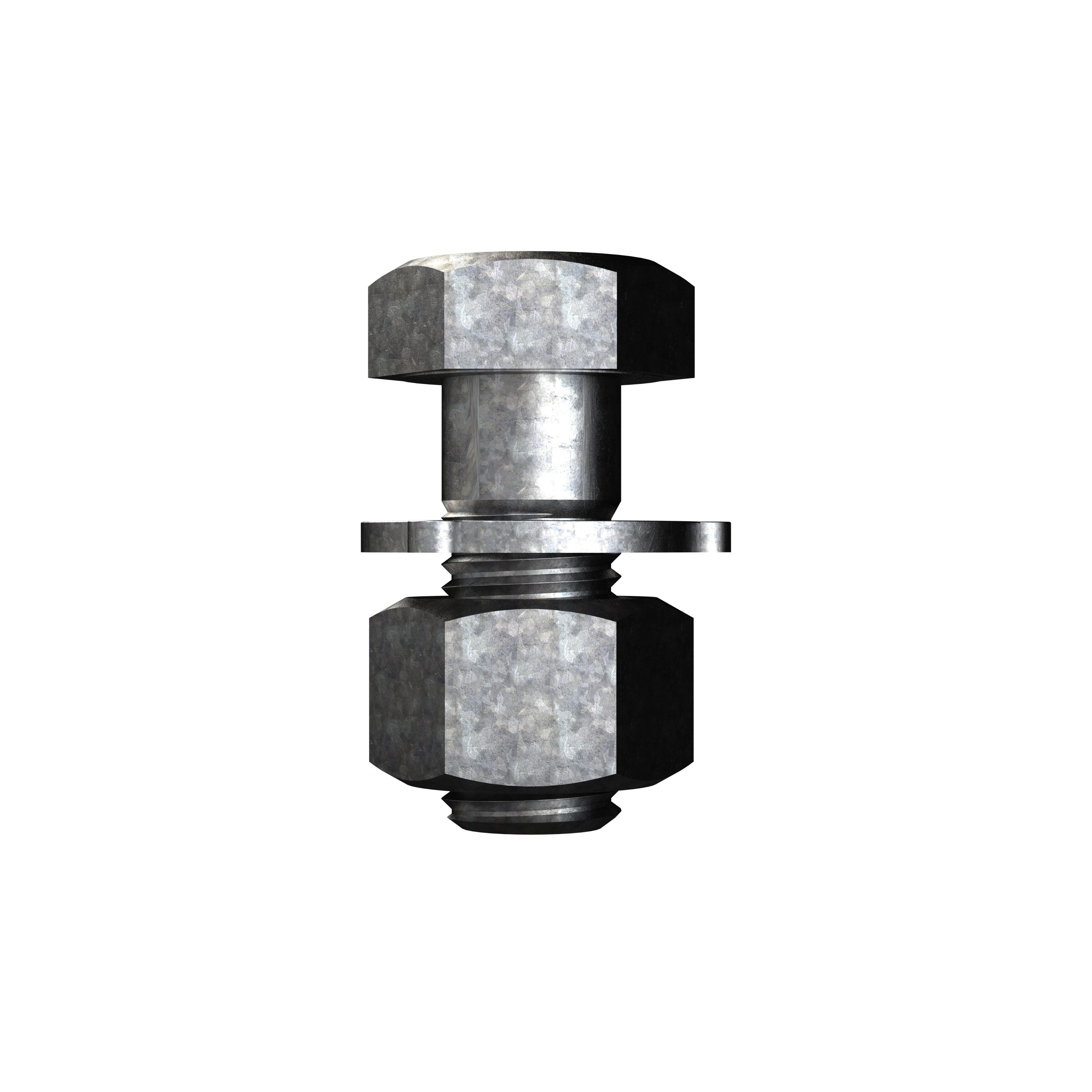 Bremick - K0 8.8 Structural Assembly Galvanized M20 X 50 | K08MG200501