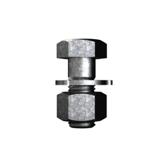 Bremick - K0 8.8 Structural Assembly Galvanized M20 X 50 | K08MG200501
