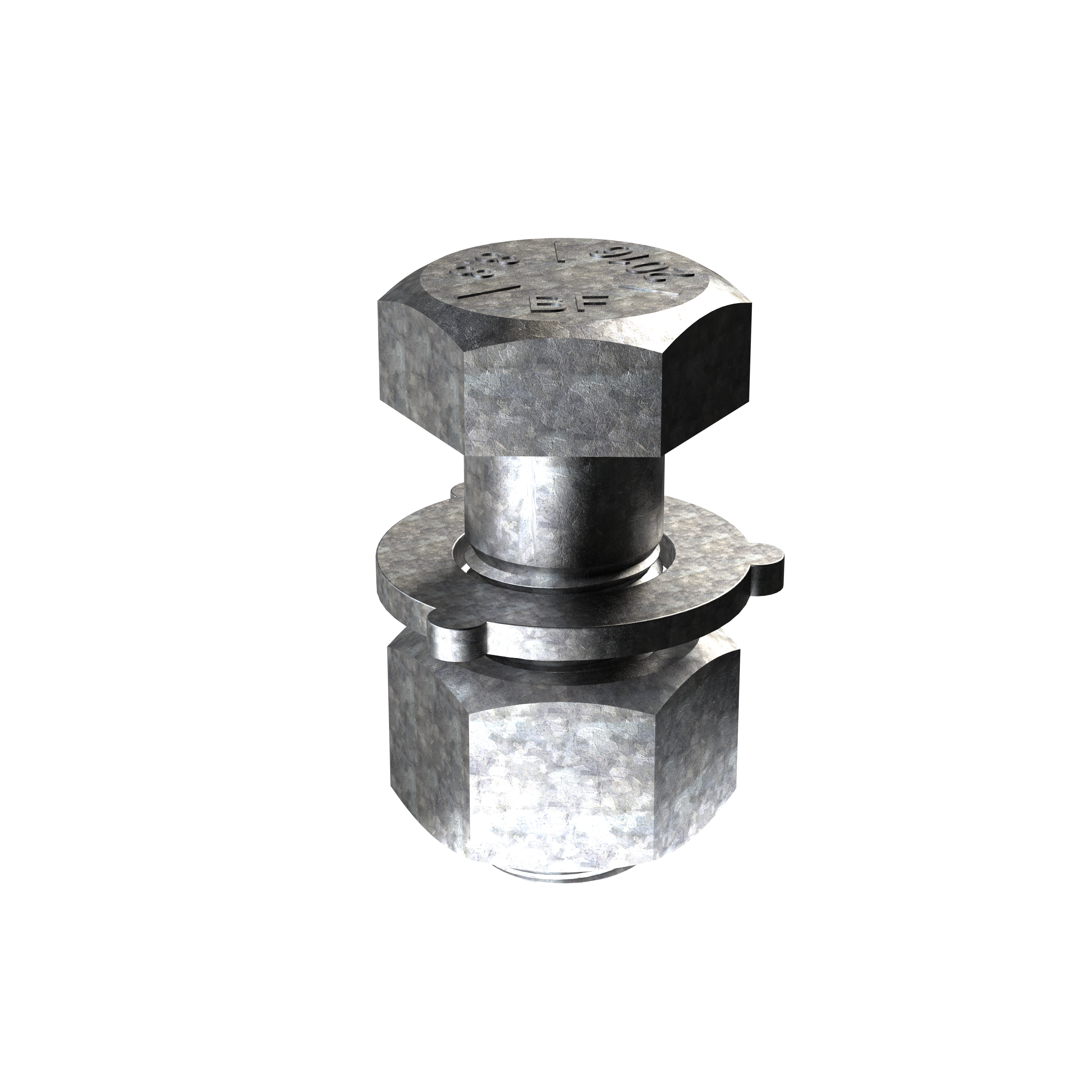 Bremick - K0 8.8 Structural Assembly Galvanized M20 X 50 | K08MG200501