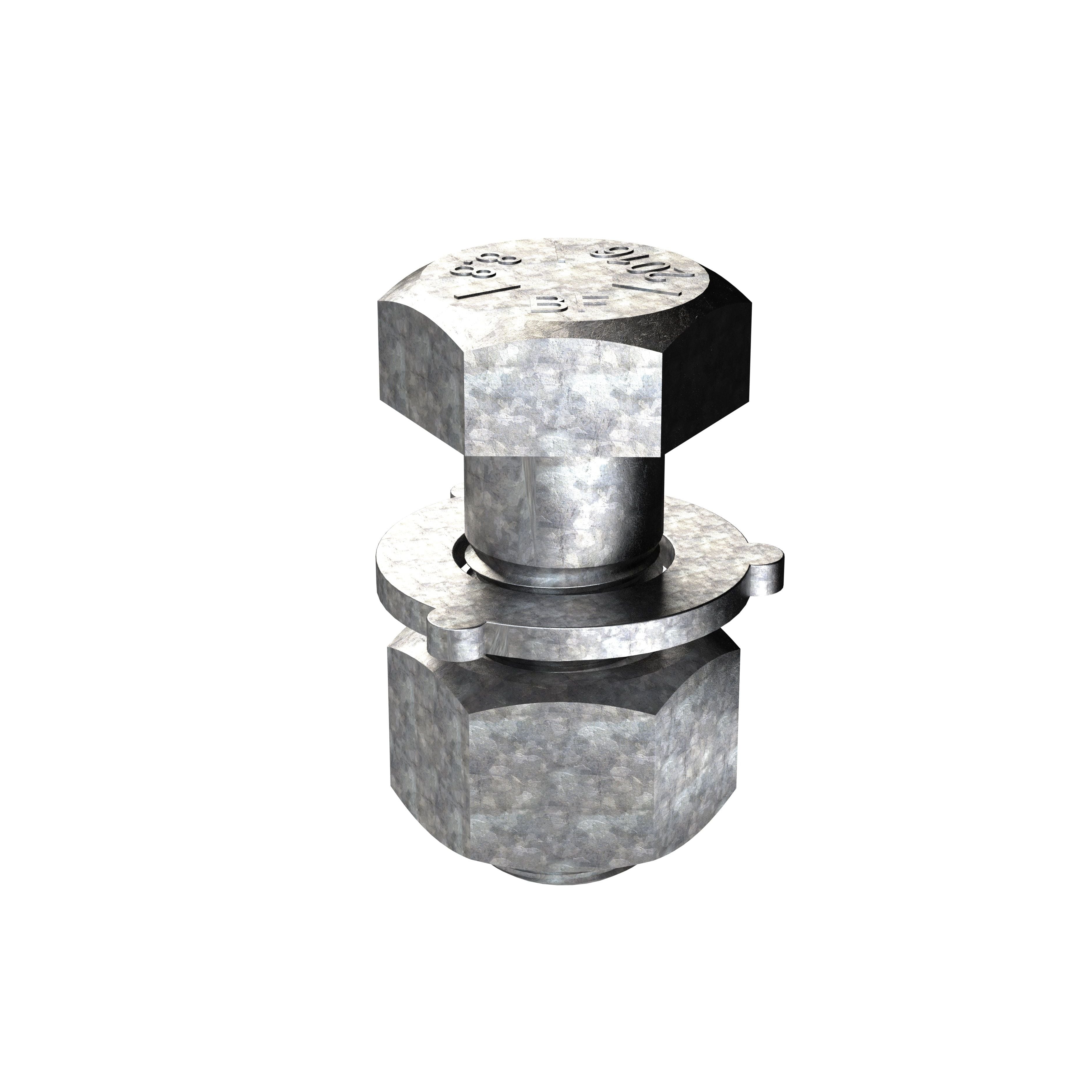 Bremick - K0 8.8 Structural Assembly Galvanized M20 X 50 | K08MG200501