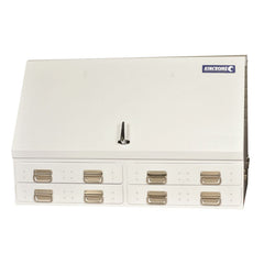 Kincrome - 385 Piece 4 Drawer Uprt T/box Kit - Wht | K1257W