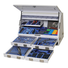 Kincrome - 385 Piece 4 Drawer Uprt T/box Kit - Wht | K1257W
