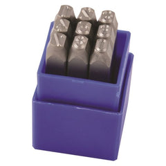 Kincrome Number Stamp Set 9 Piece 8mm | K15004