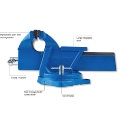 Kincrome - Workshop Vice - Swivel 150mm | K15453