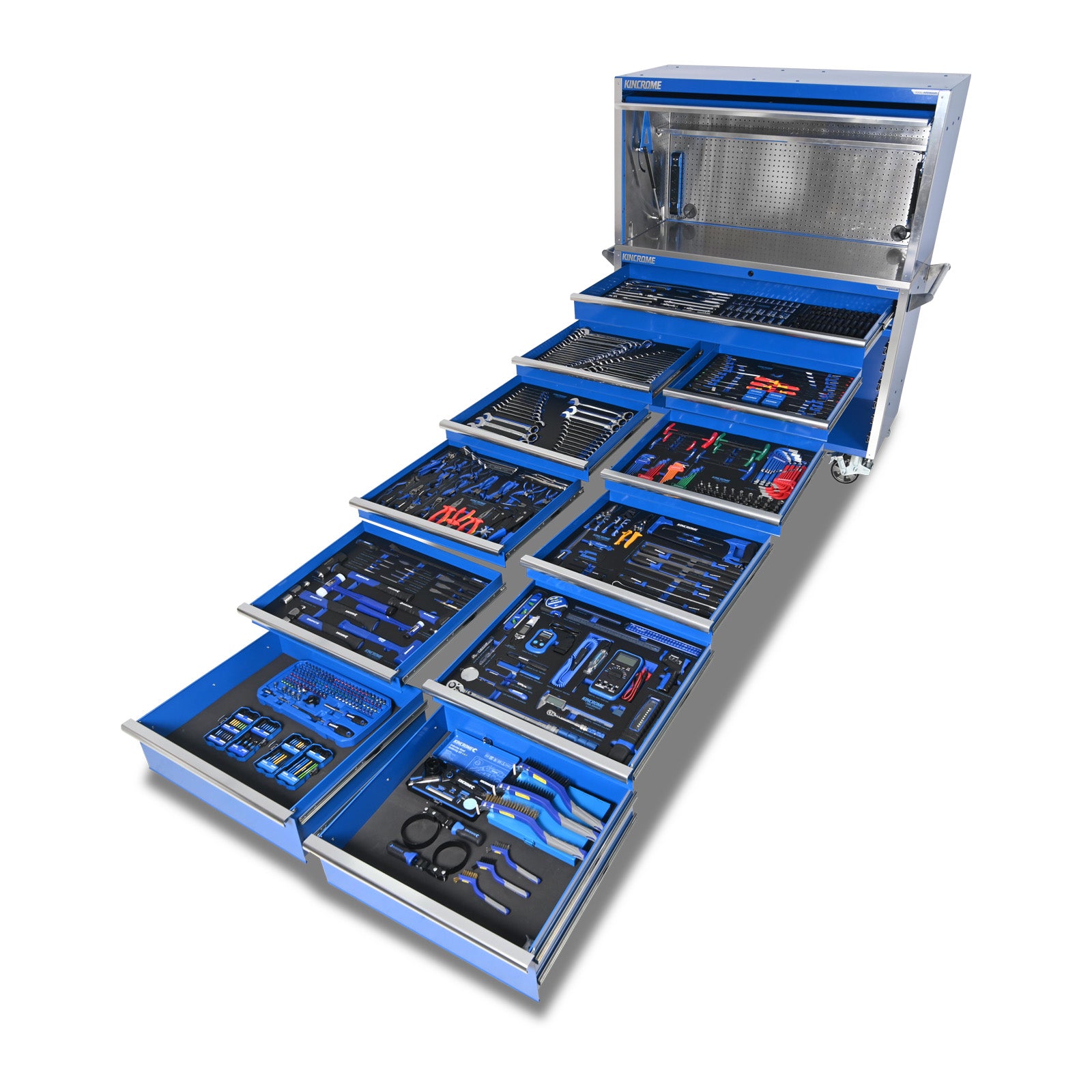 Kincrome TOOL ARMOUR Workshop Tool Kit 1053 Piece 11 Drawer 59" | K1790
