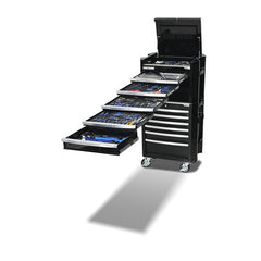 KINCROME CONTOUR® Workshop Tool Kit 299 Piece 11 Drawer (29") Black | K1951B