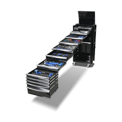 KINCROME CONTOUR® Workshop Tool Kit 471 Piece 11 Drawer (29") Black | K1952B