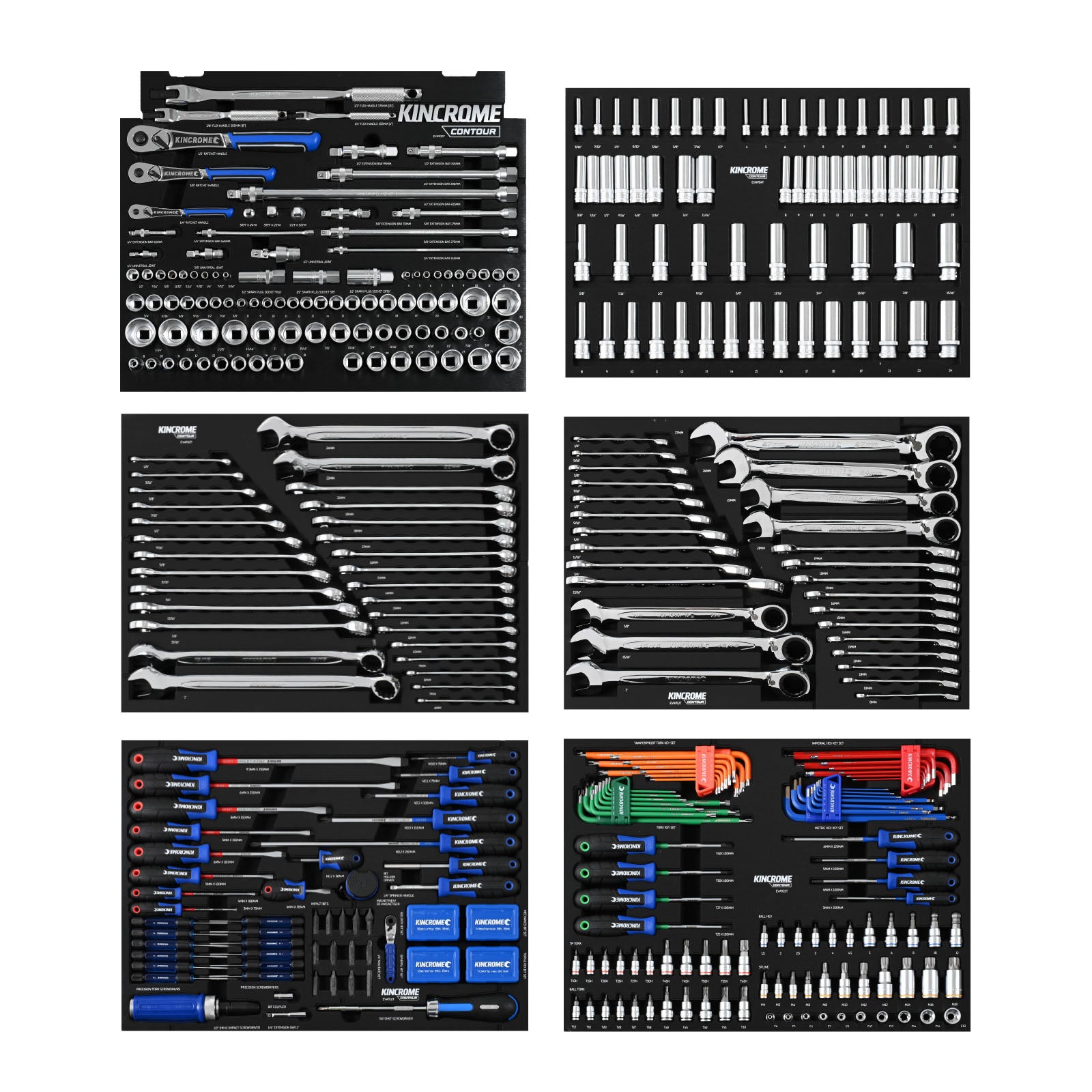 Kincrome CONTOUR® Tool Kit | K1956 | Ultimate Workshop Efficiency