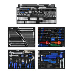 Kincrome CONTOUR® Workshop Tool Kit 480 Piece 17 Drawer (42") Black | K1957B