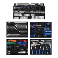 Kincrome - 545 Piece Contour 42" 17 Drawer Workshop - Black | K1958B