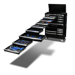 Kincrome - 545 Piece Contour 42" 17 Drawer Workshop - Black | K1958B