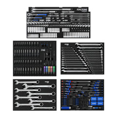 Kincrome CONTOUR® Workshop Tool Kit 734 Piece 17 Drawer (42") Black | K1961B