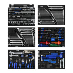 Kincrome CONTOUR® Trolley Tool Kit 868 Piece 12 Drawer (60") Black | K1964B