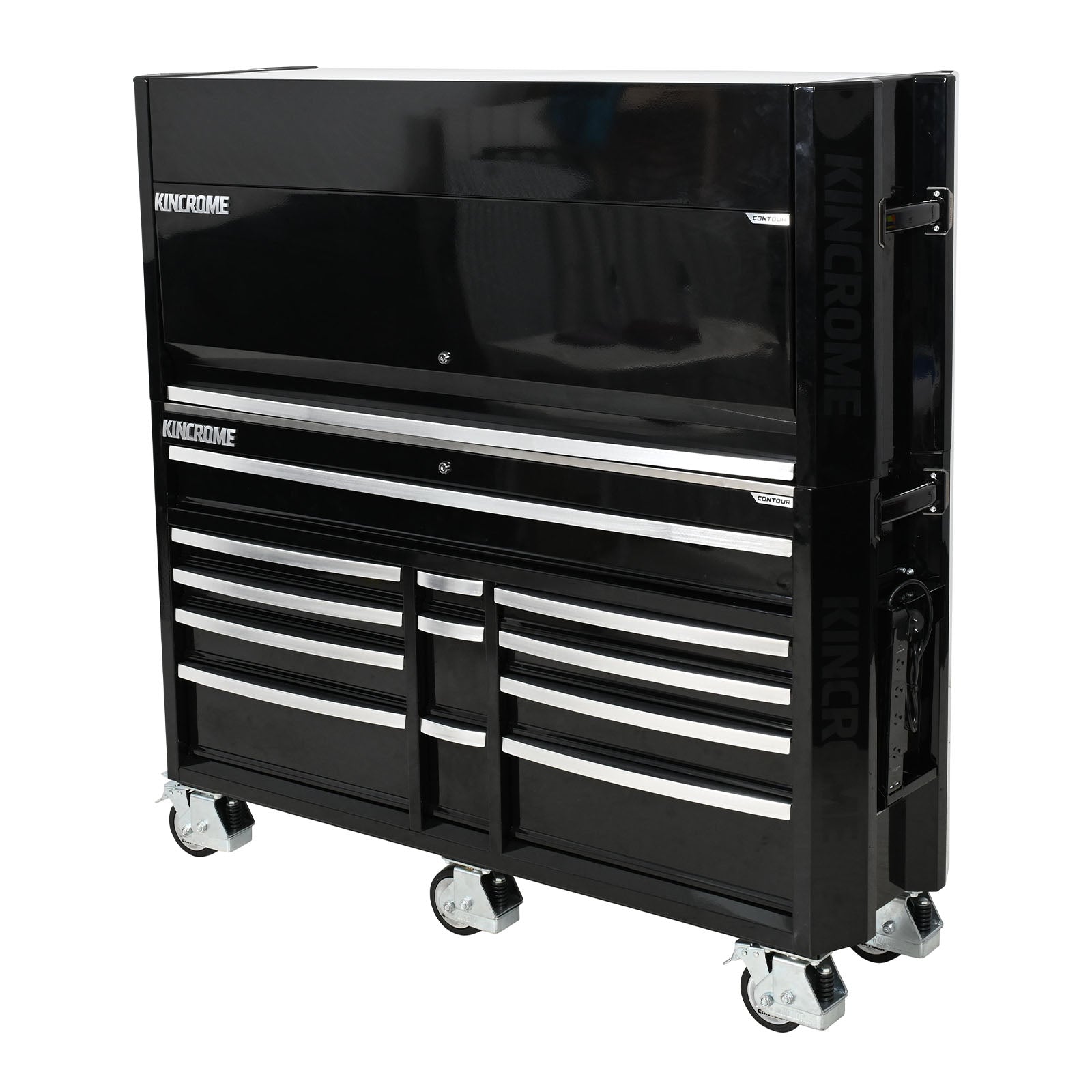 Kincrome CONTOUR® Workshop Tool Kit 869 Piece 12 Drawer (60") Black | K1965B