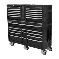 Kincrome CONTOUR® Workshop Tool Kit 1141 Piece 22 Drawer (60") Black | K1966B