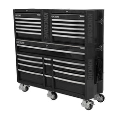 Kincrome - CONTOUR Workshop Tool Kit 1141 Piece 22 Drawer (60") Black | K1966B