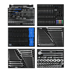 Kincrome CONTOUR® Workshop Tool Kit 1141 Piece 22 Drawer (60") Black | K1966B