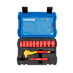 Kincrome - 3/8" Vde Skt Set 12 Piece - Met | K20070